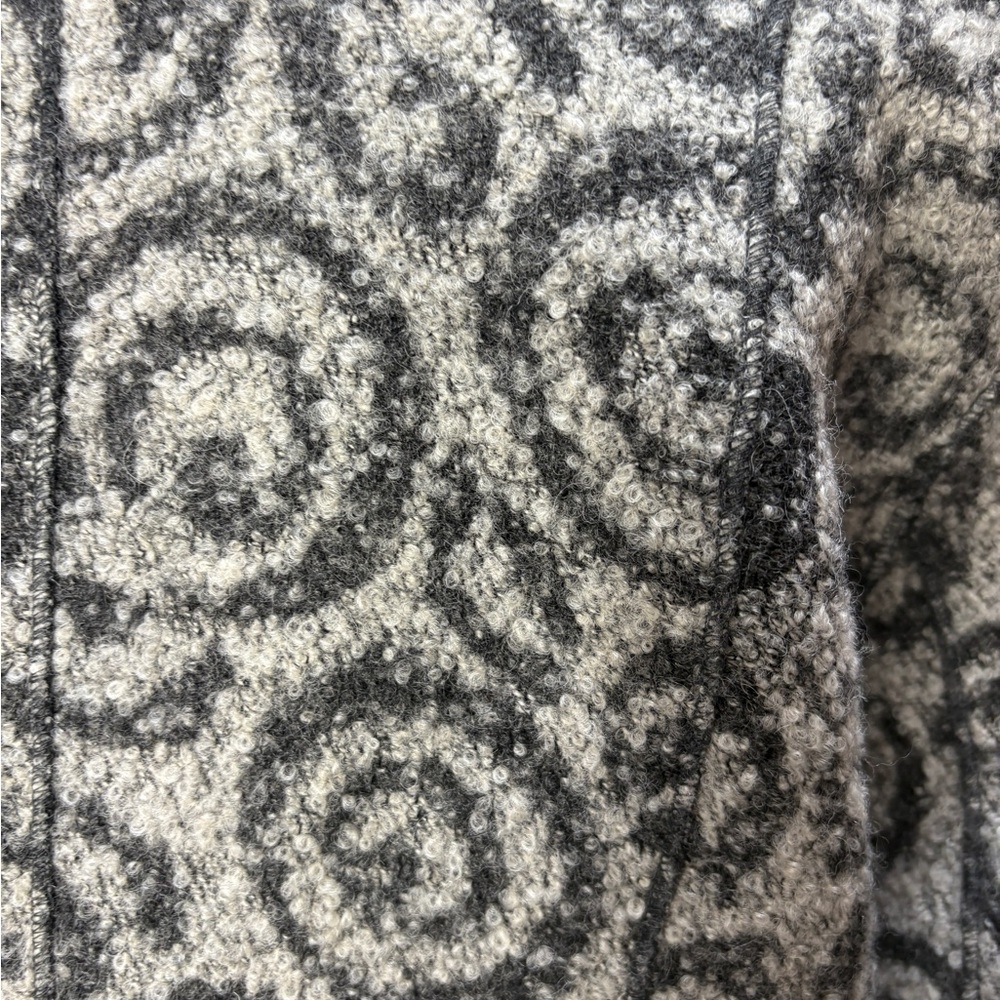 600 West Wool Blend Pattern Jacket - Picture 8 of 9